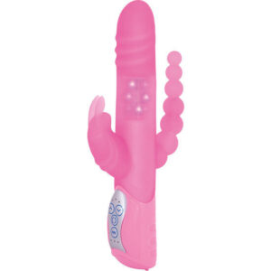 Vigoroso SEVEN CREATIONS - E COELHO TRIPLE PLAYVIBRADOR DE ESTIMULAO TRIPLA ROSA