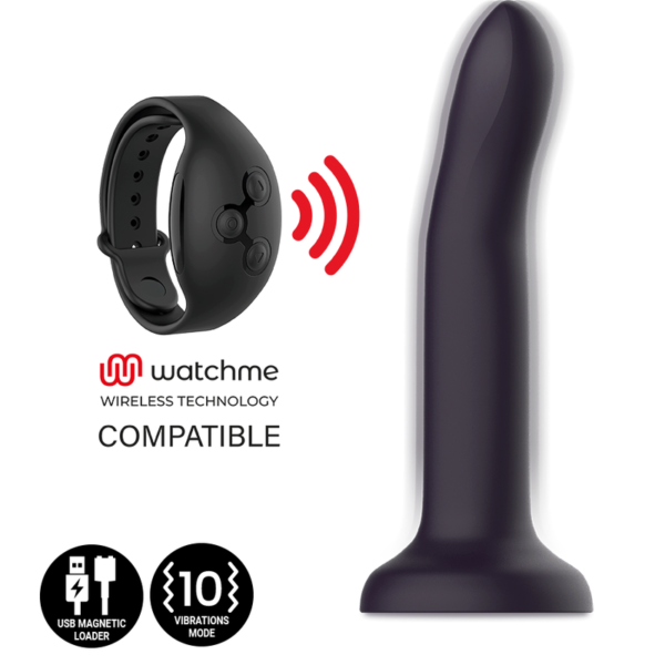 Vigoroso MYTHOLOGY - DUMAN MYSTIC DILDO M - VIBRADOR COMPATÍVEL COM A TECNOLOGIA WATCHME WIRELESS