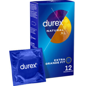 Vigoroso - DUREX - NATURAL XL 12 UNIDADES