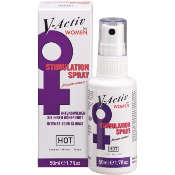 vVigoroso HOT - V-ACTIV PENIS POWER SPRAY FEMININO 50ML