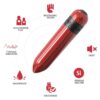 ARMONY - FOGUETE VIBRADOR BALA CONTROLE REMOTO FÚCSIA - Image 3