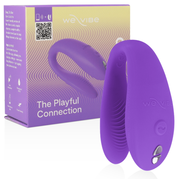 Vigoroso WE-VIBE - SYNC GO ESTIMULADOR DUPLO VIOLETA