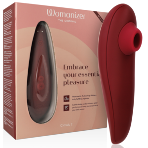 Vigoroso WOMANIZER - CLASSIC 2 ESTIMULADOR CLITORIAL BORDEAUX