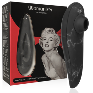 Vigoroso WOMANIZER - MARILYN MONROE CLASSIC 2 CLITORAL STIMULATOR BLACK MARBLE