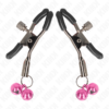 KINK - GRAMPO DE BICO DUPLO SINO ROSA 6 CM - Image 2