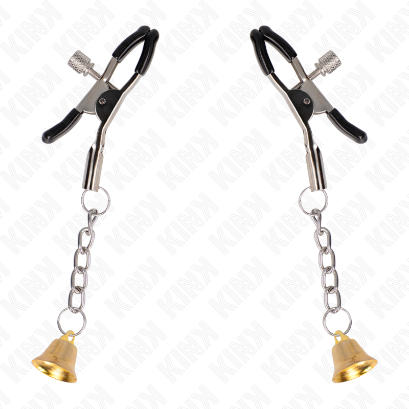 KINK - PINÇAS PINGENTE SINO DOURADO 6 CM - Image 2