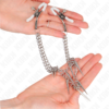 KINK - PINÇAS PARA BICOS COM CORRENTES DE PONTOS 30 CM - Image 3