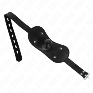 vVigoroso KINK - MÁSCARA BOCA BALL GAG COM FECHADURA AJUSTÁVEL 42-60 CM