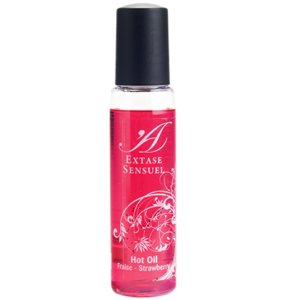 vVigoroso EXTASE SENSUAL - ÓLEO ESTIMULANTE DE MORANGO CALOR VIAGEM 35 ML