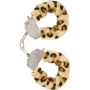 vVigoroso TOYJOY - PUNHOS FURRY FUN BONDAGE LEOPARDO