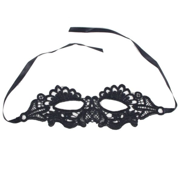 vVigoroso QUEEN LINGERIE - MSCARA PRETA TAMANHO ÚNICO