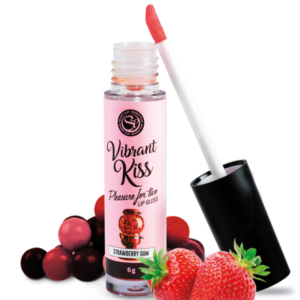 vVigoroso SECRETPLAY - LIP GLOSS VIBRANT KISS CHICLE DE FRESA