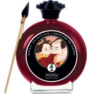 vVigoroso SHUNGA - PINTURA CORPORAL DE MORANGO E CAVA