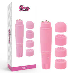 Vigoroso GLOSSY - MASSAGEIRO DE BOLSO KURT ROSA