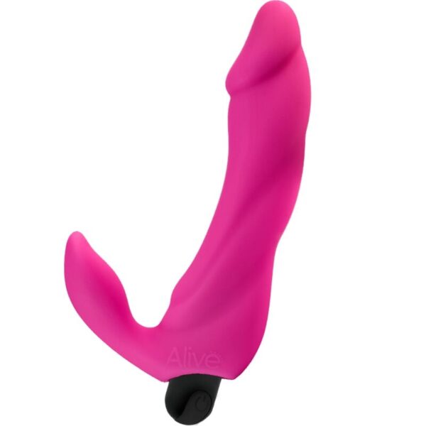 Vigoroso ALIVE - DILDO VIBRADOR BIFUN PRO ROSA 14
