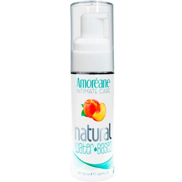 vVigoroso AMOREANE - LUBRIFICANTE À BASE DE ÁGUA PÊSSEGO 50 ML