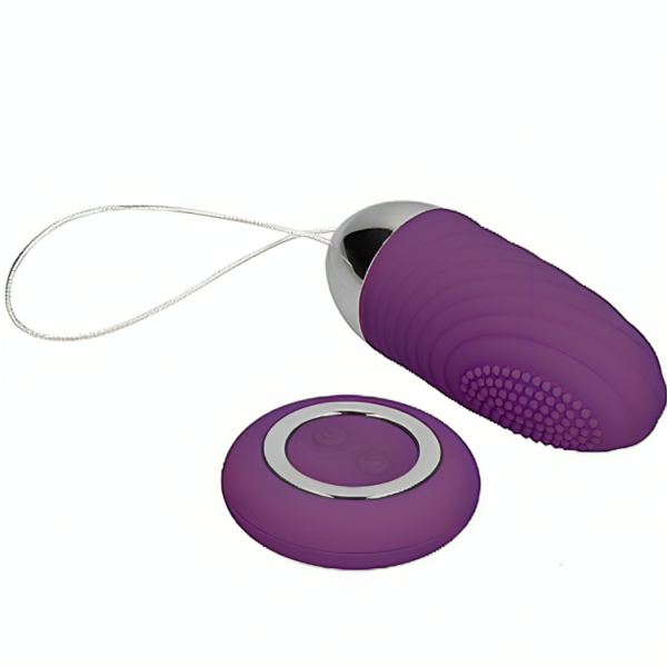 Vigoroso ARMONY - OVO VIBRATÓRIO GRANULAR JIUUY VIOLETA DE CONTROLE REMOTO