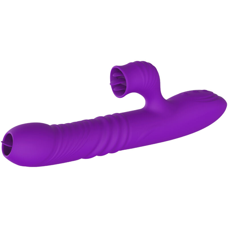 ARMONY - VIBRADOR DE COELHO TOTALMENTE G SPOT COM EFEITO DE CALOR VIOLETA DE LÍNGUA ESTIMULANTE - Image 2