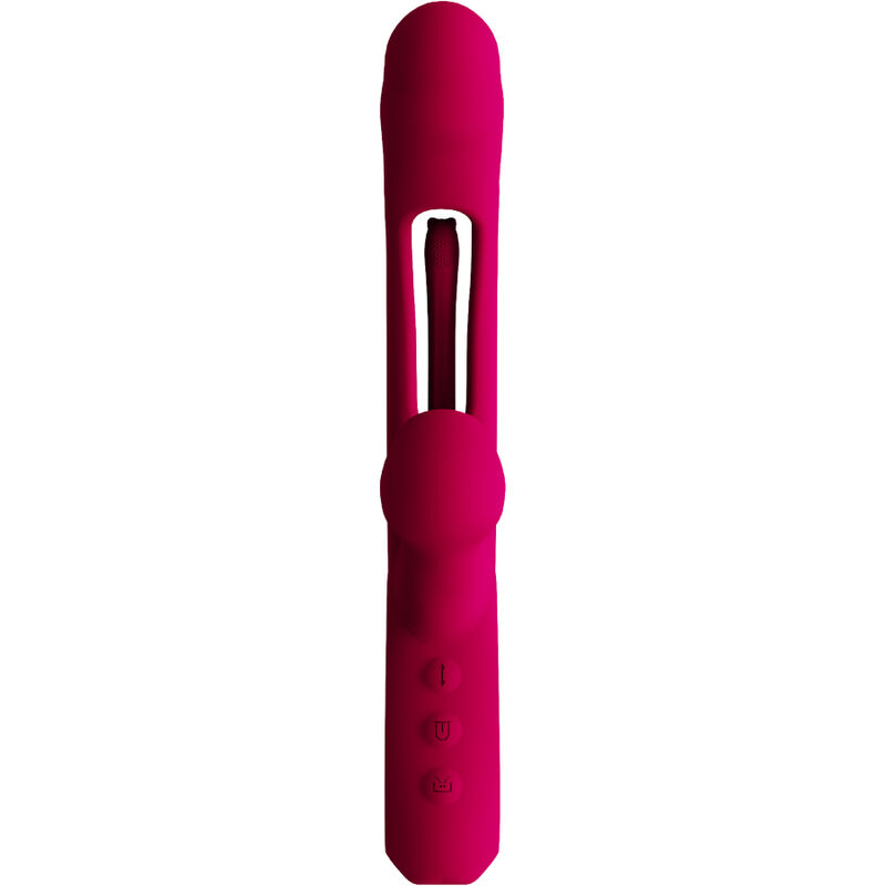 ARMONY - VIBRADOR DE IMPACTO SWING E ESTIMULADOR DUPLO MODELO 2 BORDEAUX - Image 2