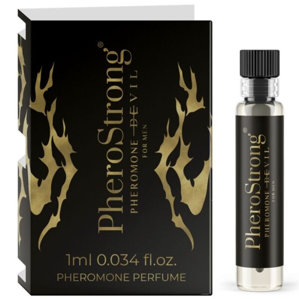 vVigoroso PHEROSTRONG - PERFUME DE FEROMÔNIOS DEVIL PARA HOMEM 1 ML