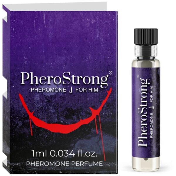 vVigoroso PHEROSTRONG - PERFUME DE FEROMONAS J PARA ELE 1 ML
