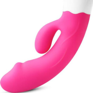 Vigoroso ARMONY - VIBRADOR FELIZ E ESTIMULADOR FÚCSIA RECARREGVEL