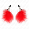 KINK - GRAMPO DE PENA VERMELHO 7 CM - Image 2