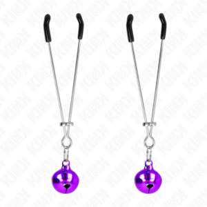 vVigoroso KINK - PINÇAS DE BINO FINA ROXO 7 CM