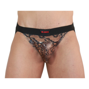 vVigoroso BURN - 002 JOCK SNAKE PRETO S