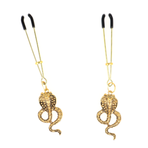 vVigoroso KINK - PINÇAS DE PINGENTE COBRA 6 CM