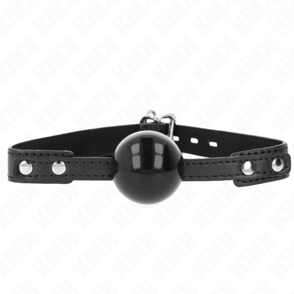 vVigoroso KINK - BOLA TPE MACIA 4 CM GAG MODELO 3 60 x 2 CM AJUSTÁVEL 37-52 CM