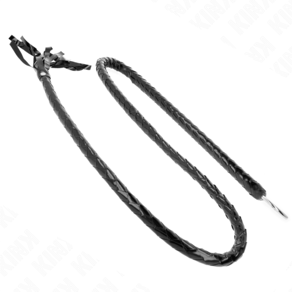 vVigoroso KINK - CHICOTE DE PVC LONGO BRILHANTE 138 CM