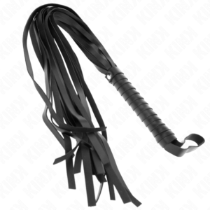 vVigoroso KINK - NEGRO CABO CURTO CHICOTE DE CAUDA LONGA 70 CM