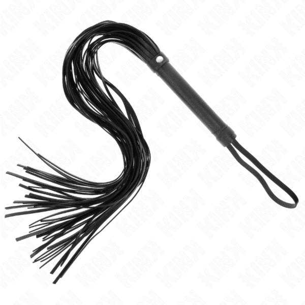 vVigoroso KINK - CHICOTE DE PVC MACIO PRETO 70 CM