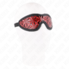 KINK - FAIXA DE CABEÇA PADRÃO DIAMANTE VERMELHO 20,5 x 6 CM - Image 3