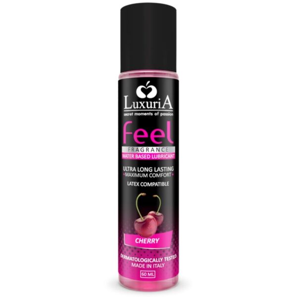 vVigoroso INTIMATELINE - LUXURIA FEEL LUBRIFICANTE BASE DE GUA DE CEREJA 60 ML