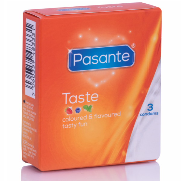 Vigoroso - PASANTE - DE PRESERVATIVOS SABORES 3 UNIDADES