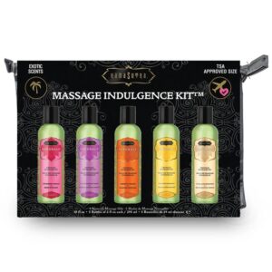 vVigoroso KAMASUTRA - KIT DE ÓLEO DE MASSAGEM INDULGENCE