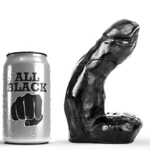 Vigoroso ALL BLACK - DILDO REALÍSTICO 15 CM