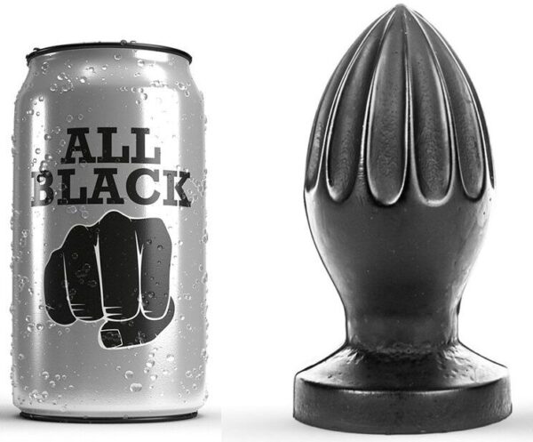 vVigoroso ALL BLACK - PLUG ANAL 12 CM