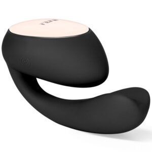 Vigoroso LELO - IDA WAVE MASSAGEIRO PARA CASAIS PRETO