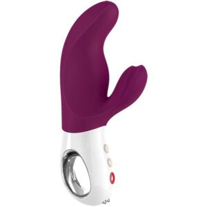 Vigoroso FUN FACTORY - VIBRADOR MISS BI DUAL UVA BRANCO