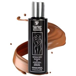 vVigoroso EROS-ART - ÓLEO DE MASSAGEM TÂNTRICA NATURAL E AFRODISÍACO DE CHOCOLATE 100 ML