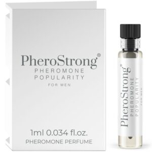 vVigoroso PHEROSTRONG - PERFUME DE FEROMÔNIOS POPULARIDADE PARA HOMENS 1 ML