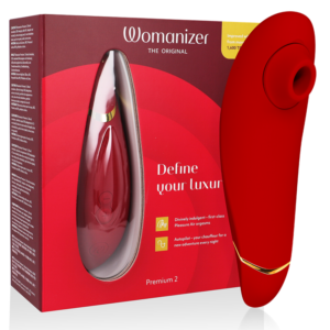 Vigoroso WOMANIZER - PREMIUM 2 ESTIMULADOR CLITORIAL BORDEAUX