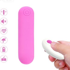 Vigoroso ARMONY - SPLASH JOLINE VIBRADOR BALA SILICONE CONTROLE REMOTO 10 VIBRAÇÕES 65 X 15 CM ROSA