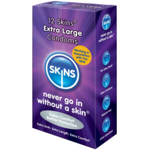 Vigoroso - SKINS - CONDOM EXTRA LARGE 12 PACK