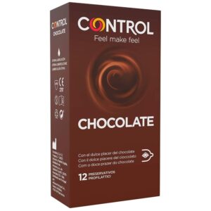 Vigoroso - CONTROL - ADAPTA CHOCOLATE CONDOMS 12 UNITS