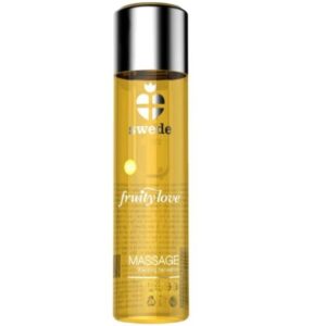 vVigoroso SWEDE - FRUITY LOVE EFEITO DE AQUECIMENTO ÓLEO DE MASSAGEM TROPICAL FRUITY COM MEL 60 ML