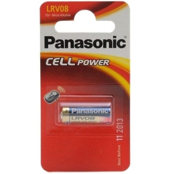 vVigoroso PANASONIC BATTERY LRV08 LR23A 12V 1UNIT